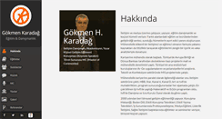Desktop Screenshot of gokmenkaradag.com
